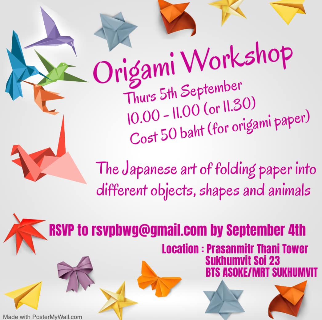 origami workshop