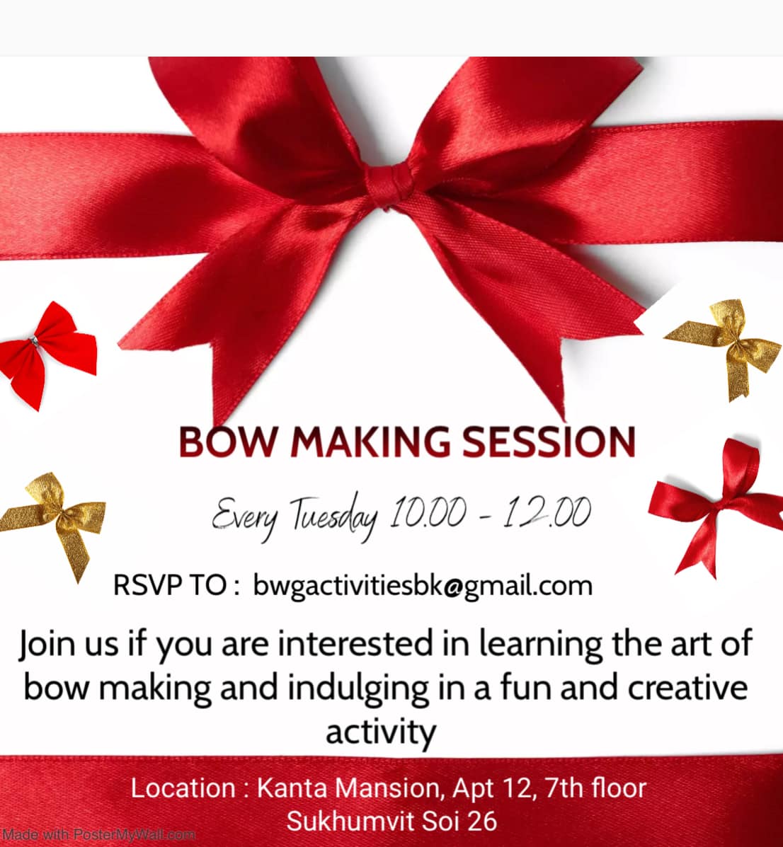 bow making session